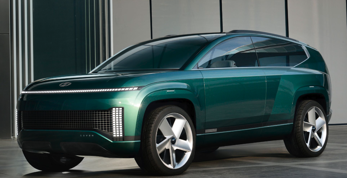 Hyundai Ioniq Seven concept car at Crain Hyundai of North Little Rock